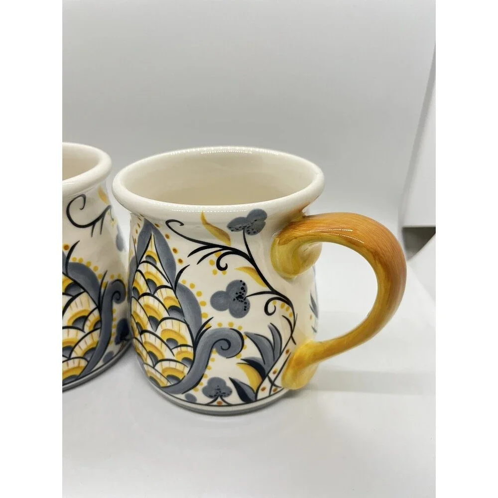 Pier 1 Large Coffee Mug 4 3/4